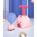 Balloon Powered Cars  and Launcher Set Preschool Educational Toys with Manual Balloon Pump for Kids Boys Girls 3-Pig Cartoon Model